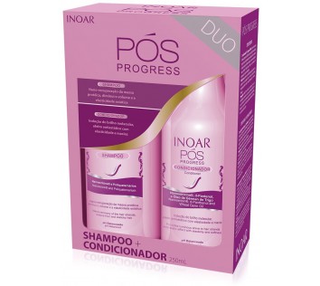 INOAR Duo POS Progress Shampoo and Conditioner Kit 250 ml