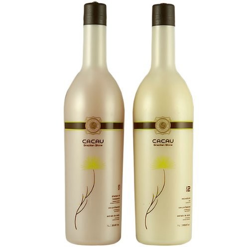 Brazilian Cacau Keratine Blow Dry Treatment KIT Eternity'Liss 2 Litres  (Shampoo and Keratin)