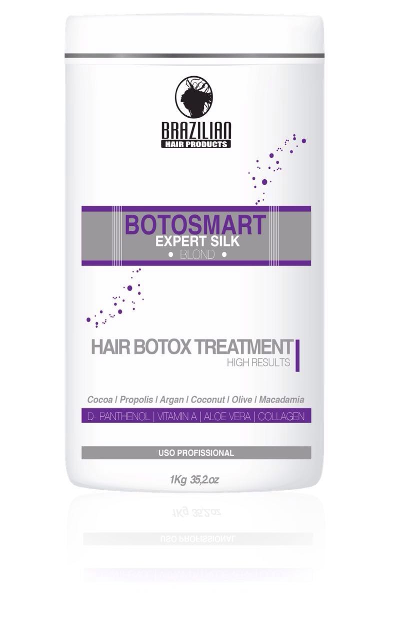 Brazilian BotoSmart Expert Silk Blond Hair 1 Kilo NEW