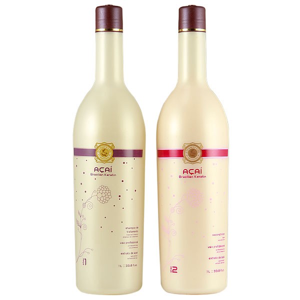 Brazilian Acai Keratine Blow Dry Treatment KIT - Eternity'Liss 