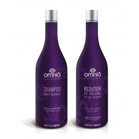 Omnia Classic Formaldehyfree Volume Reducer Set, Shampoo and Keratin