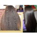 Before and Afterv INOAR Brazilian Keratin Morrocan Treatment Blow Dry System 2 X 1 Litres